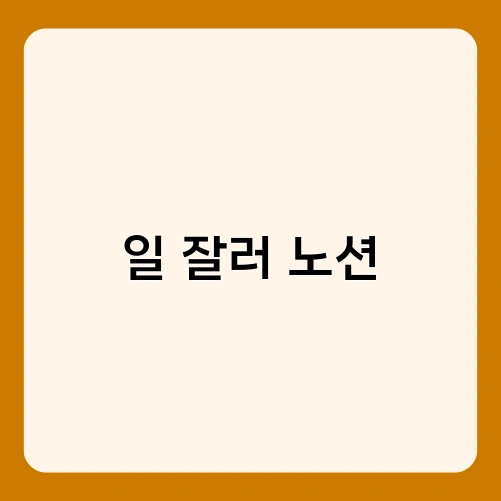 일 잘러 노션