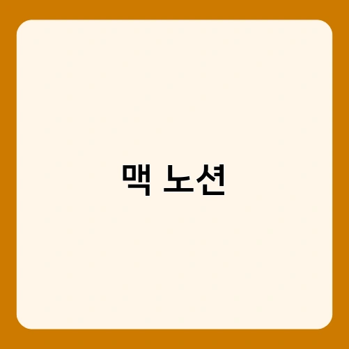맥 노션