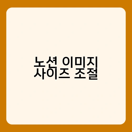 노션 이미지 사이즈 조절